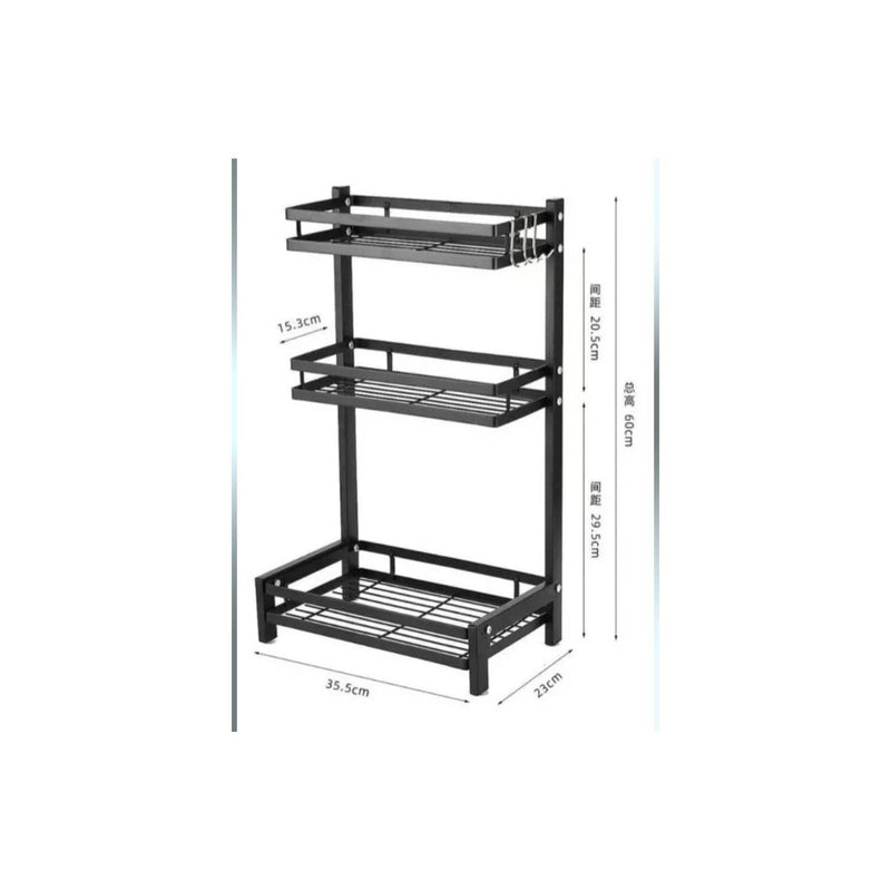 Organizador Multifuncional Rack De 3 Niv - Multishop Chile E.I.R.L