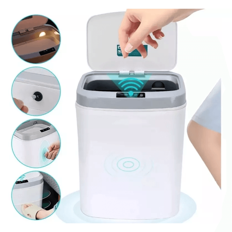 Papelera Automática Inteligente Sensor - Multishop Chile E.I.R.L