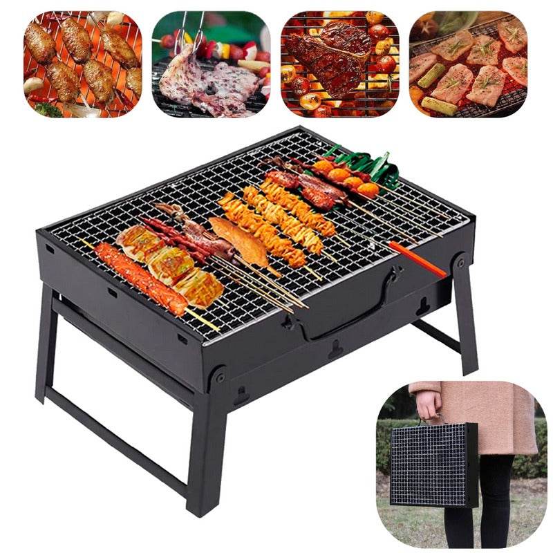 Parrillera Plegable Portátil parrilla - Multishop Chile E.I.R.L