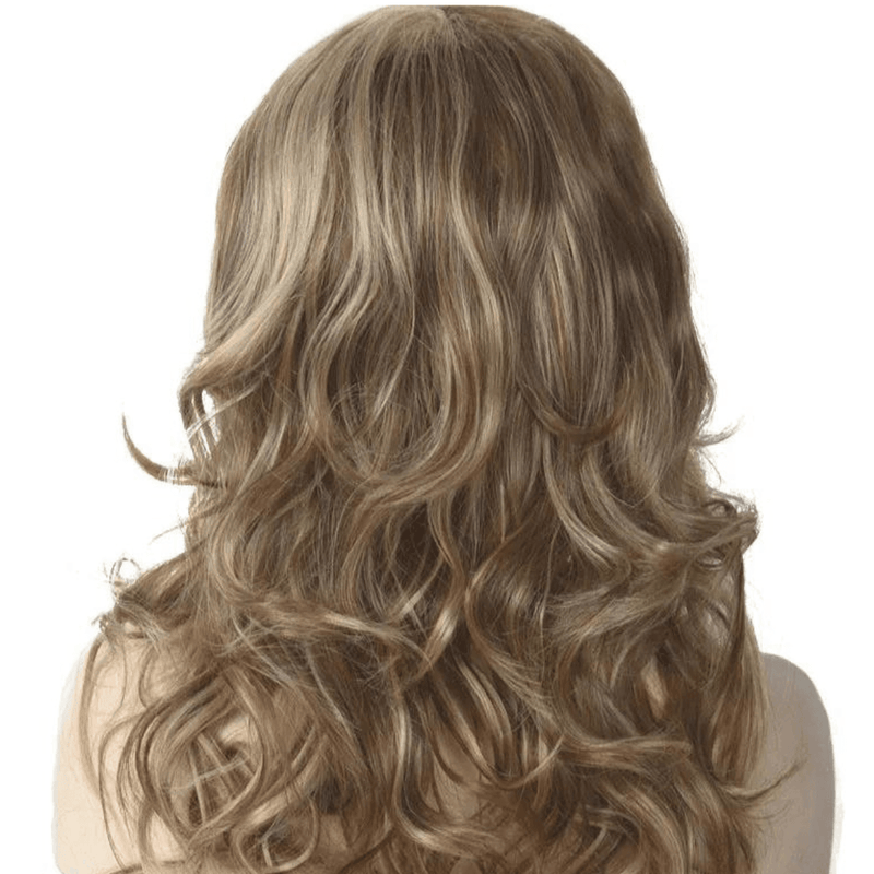 Peluca larga y rizada para mujer - Multishop Chile E.I.R.L