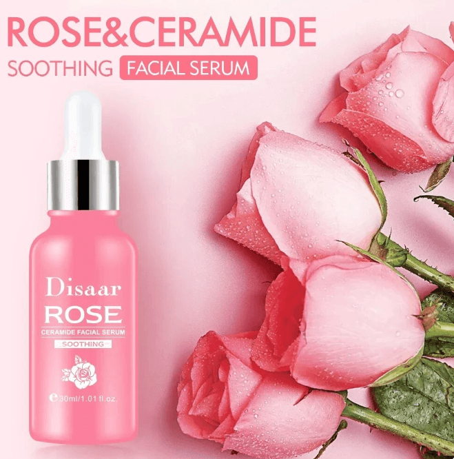 Piel radiante y sin edad: Serum de Rosas con Ácido Hialurónico - Multishop Chile E.I.R.L