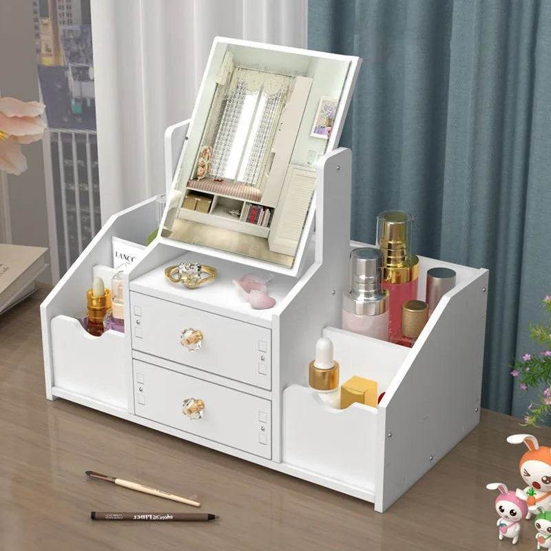 Realza tu tocador: organizadores de maquillaje con espejos - Multishop Chile E.I.R.L