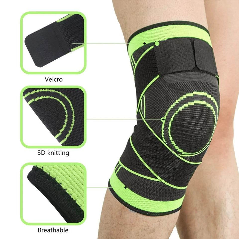 Rodillera Deportiva de Soporte - Ajuste Ergonómico - Multishop Chile E.I.R.L