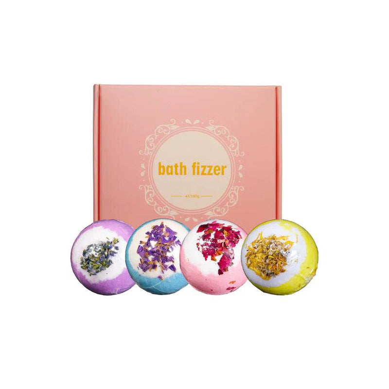 Set 4 Bolas De Baño Spa Esencias Natural - Multishop Chile E.I.R.L