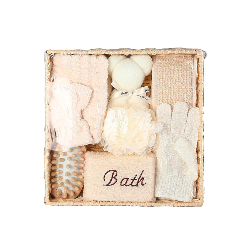 Set De Ducha Baño Esponjas Toalla Guante - Multishop Chile E.I.R.L