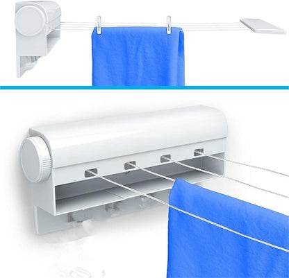 Tendedero Retráctil 4 líneas Extensible - Multishop Chile E.I.R.L