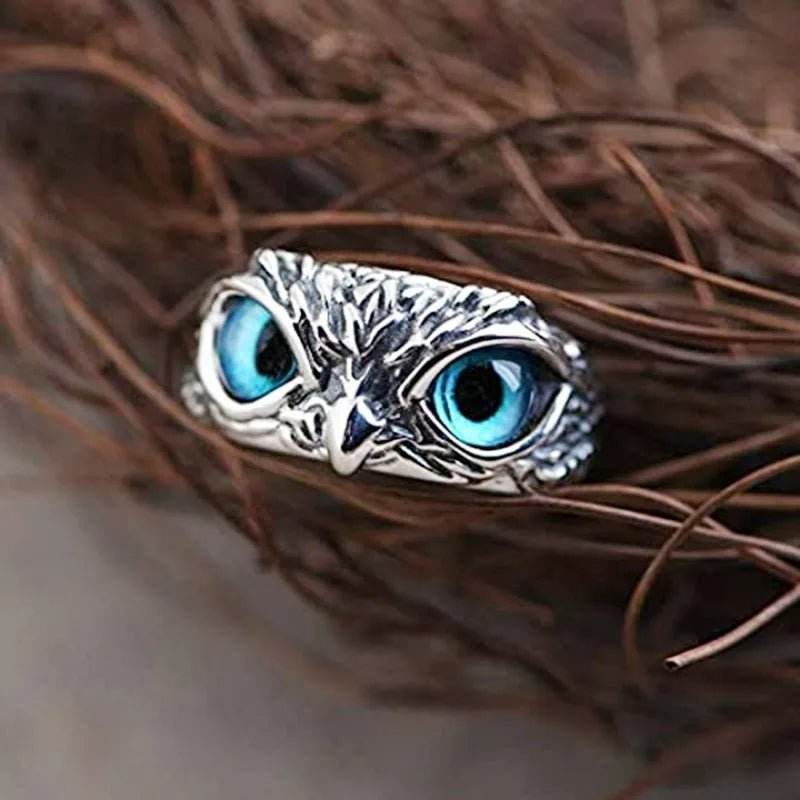 Anillo Búho: Símbolo de Sabiduría, Misterio y Protección - Multishop Chile E.I.R.L