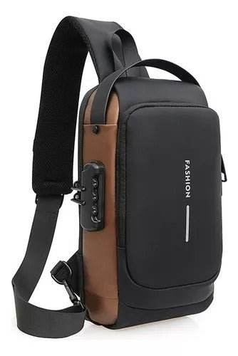 Asegura tu equipo: mochilas antirrobo en gris/café - Multishop Chile E.I.R.L