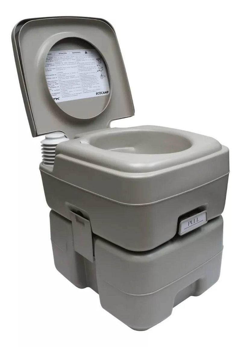 Baño Químico Portátil 20 Litros Camping - Multishop Chile E.I.R.L
