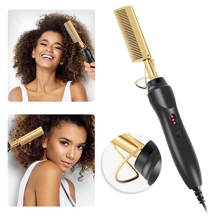 BRUSH™️ 2 EN 1 PEINE ALISADOR Y RIZADOR - Multishop Chile E.I.R.L