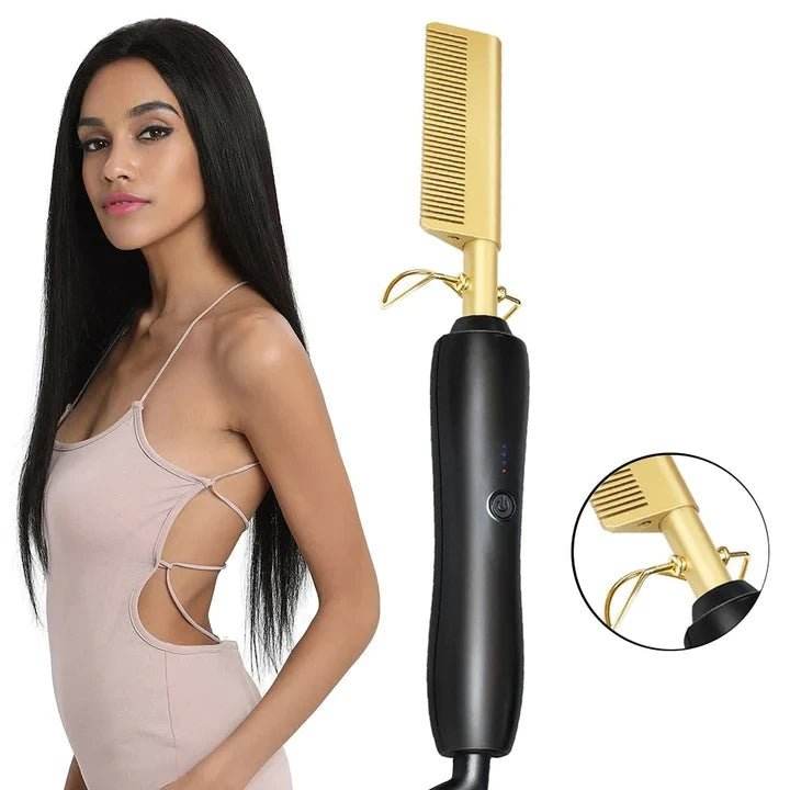 BRUSH™️ 2 EN 1 PEINE ALISADOR Y RIZADOR - Multishop Chile E.I.R.L