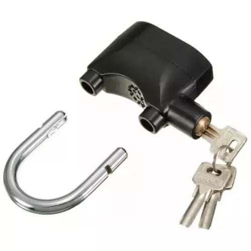 Candado Con Alarma Para Motos Bicicleta - Multishop Chile E.I.R.L
