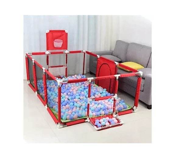 Corral Seguridad Bebes Con Aro De Basket - Multishop Chile E.I.R.L