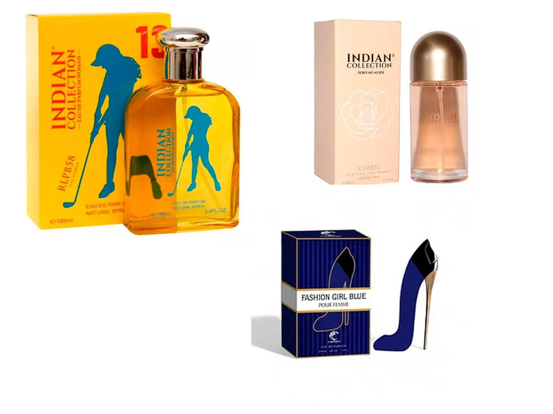 Descubre la esencia de la India en cada momento - 3 perfumes de 100ml - Multishop Chile E.I.R.L