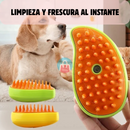 Cepillo a Vapor de Mascotas 3 en 1 – Desenreda, limpia y relaja
