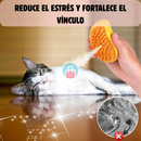 Cepillo a Vapor de Mascotas 3 en 1 – Desenreda, limpia y relaja