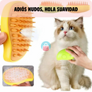 Cepillo a Vapor de Mascotas 3 en 1 – Desenreda, limpia y relaja
