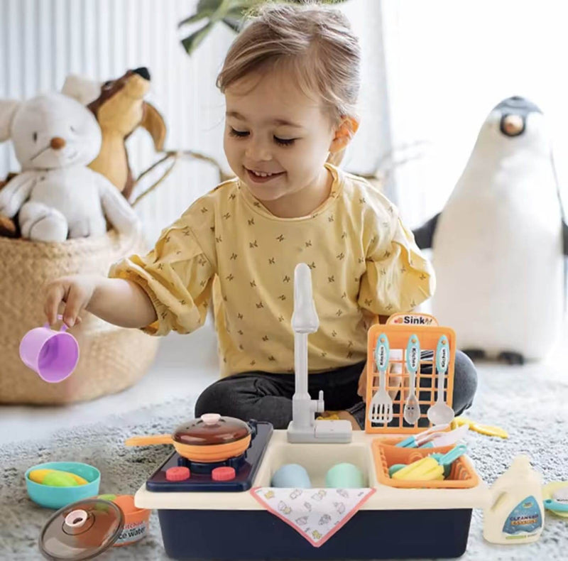 Fregadero Cocina Juguete Kitchen Niñas - Multishop Chile E.I.R.L