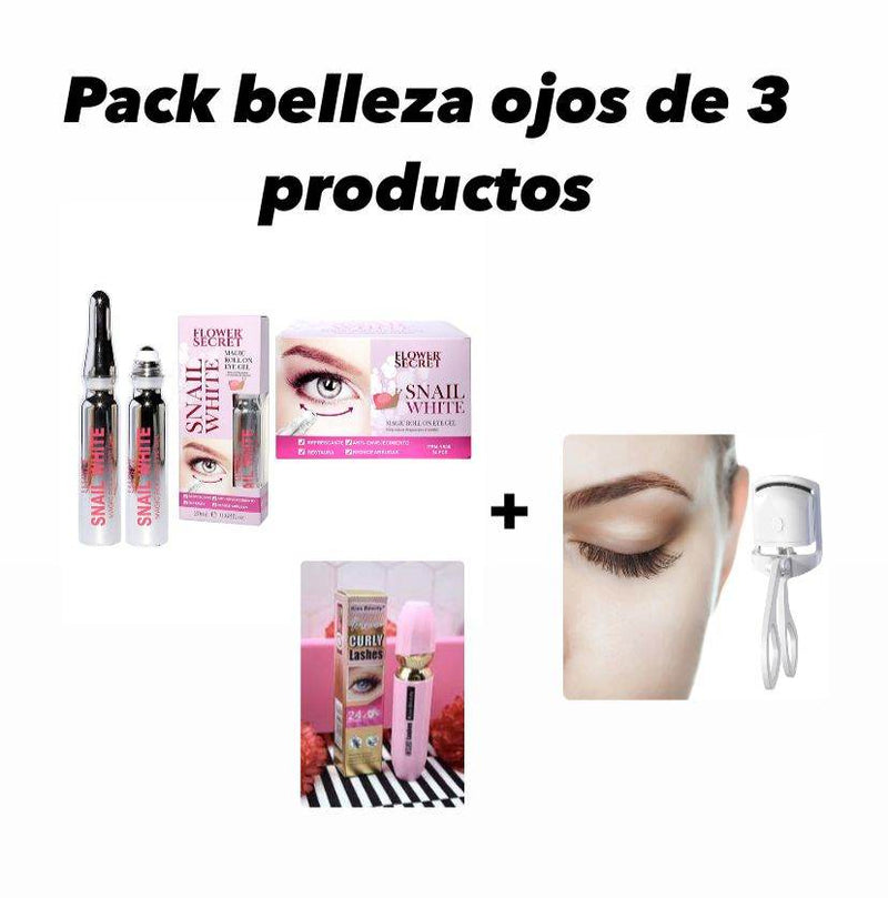 Pack belleza ojos 3 productos - Multishop Chile E.I.R.L