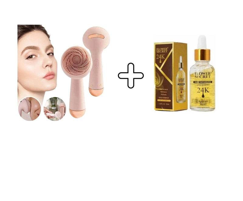 Pack de Limpiador Masajeador + Serum para una Piel Radiante - Multishop Chile E.I.R.L