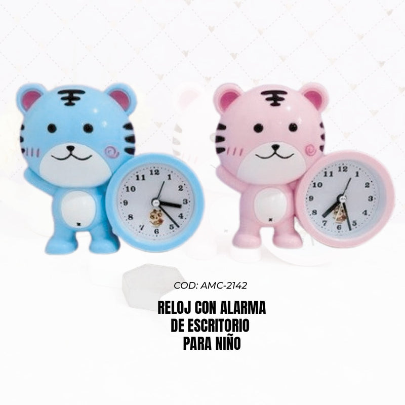 Hogar Reloj alarma para niños Tendeli - Diseño divertido de Tendeli- Ecuador en