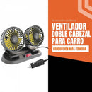 Accesorios de carros Tendeli Ventilador Doble Cabezal para Carro - Conducción Cómoda de Tendeli- Ecuador en
