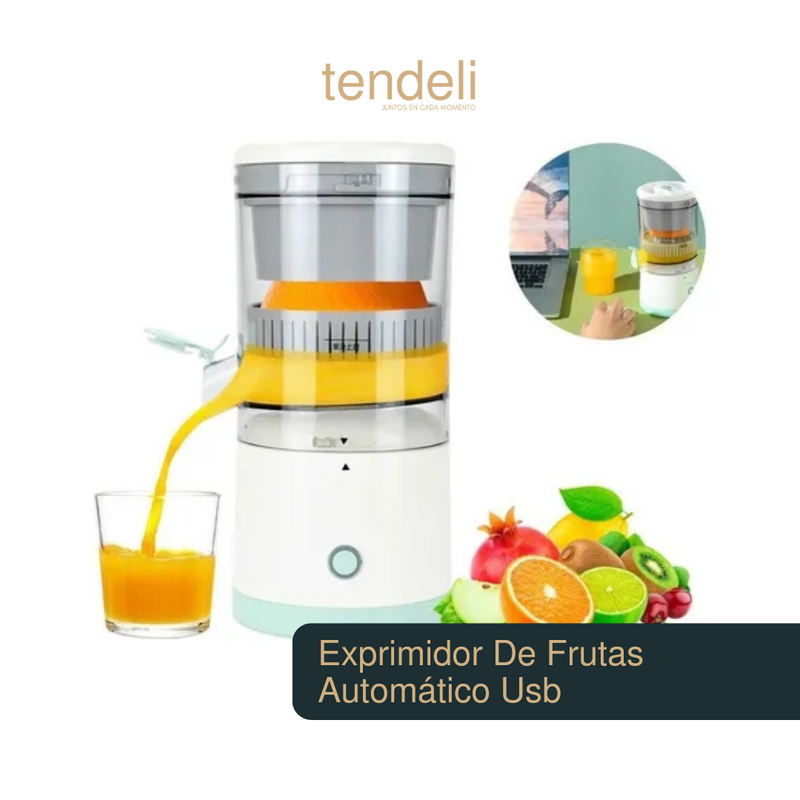 Exprimidor De Frutas Automático Usb