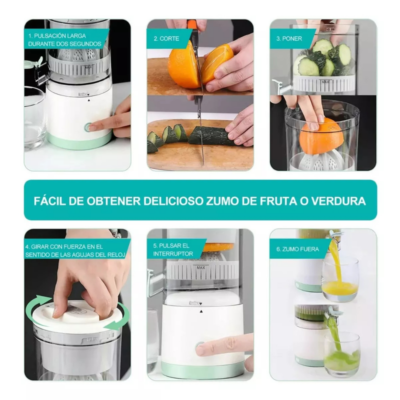 Exprimidor De Frutas Automático Usb