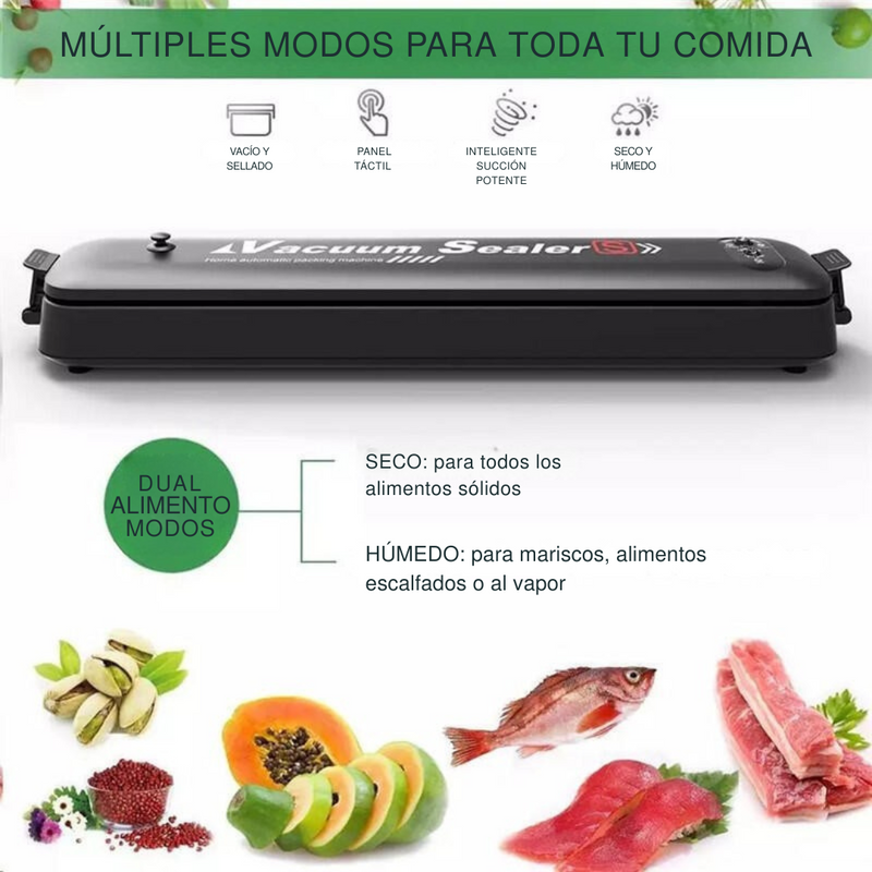 Envasadora al vacío portátil para cocina
